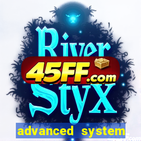 advanced system care 17 serial